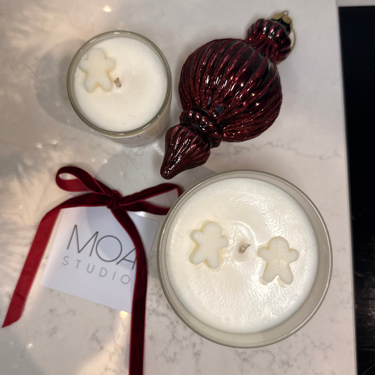 Gingerbread House Candle