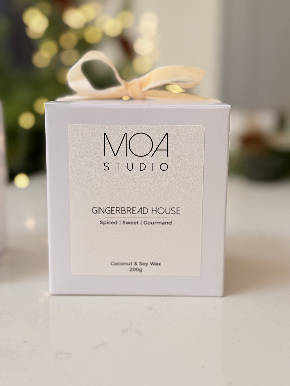 Gingerbread House Candle