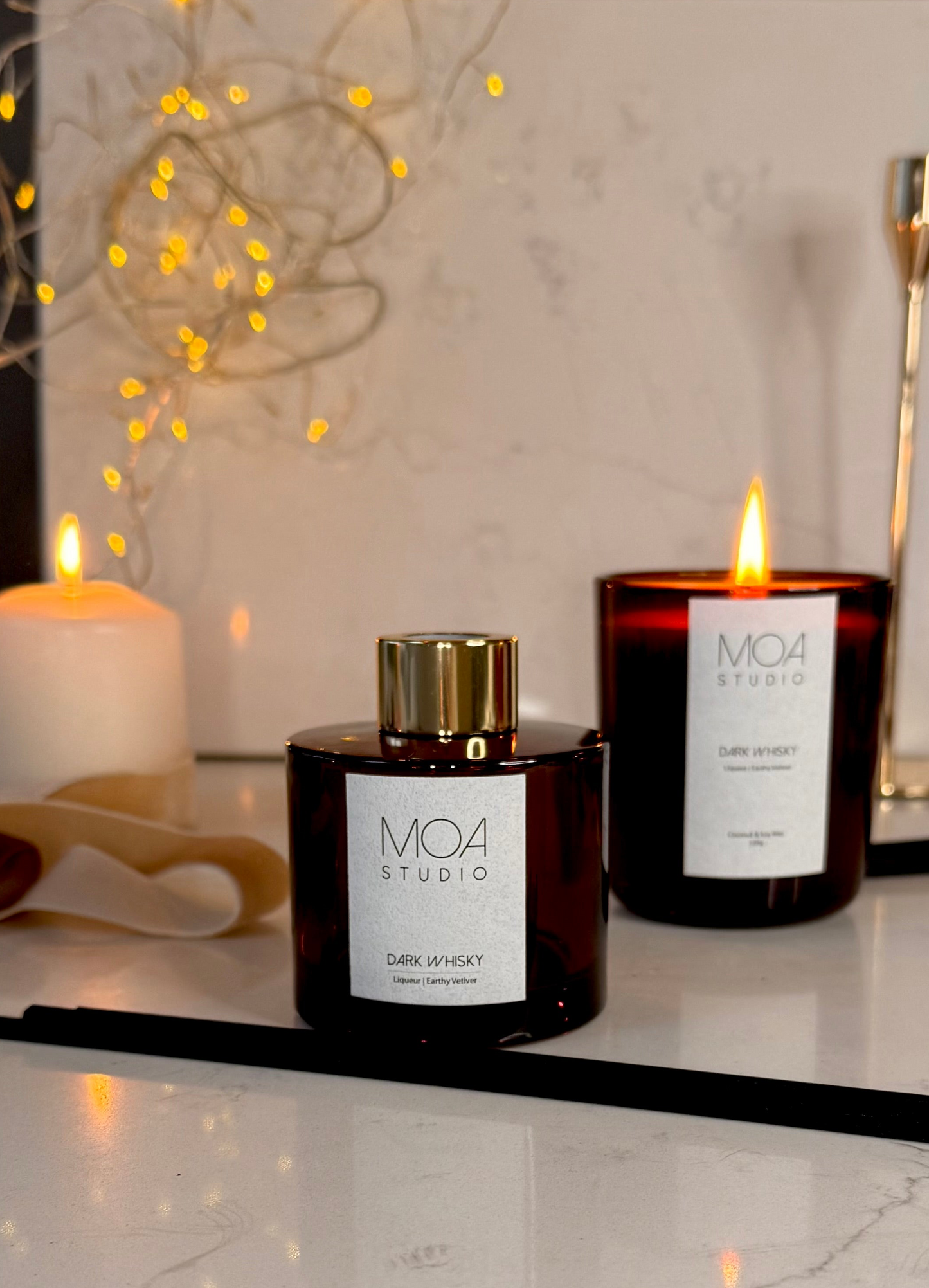 Dark Whisky Reed Diffuser