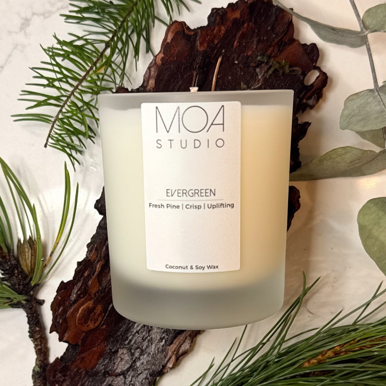 Evergreen Candle