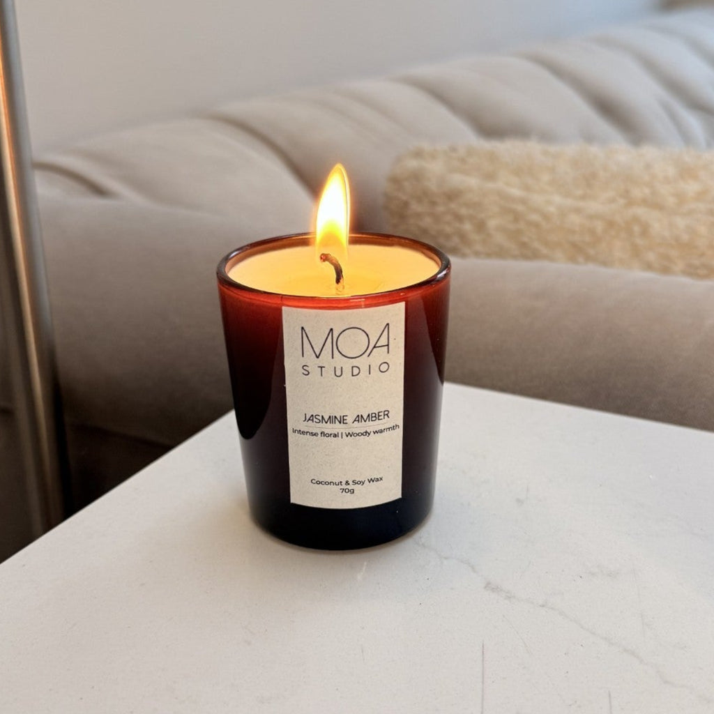 Jasmine Amber Candle 70g
