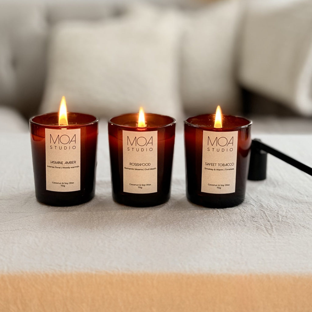 Jasmine Amber Candle 70g