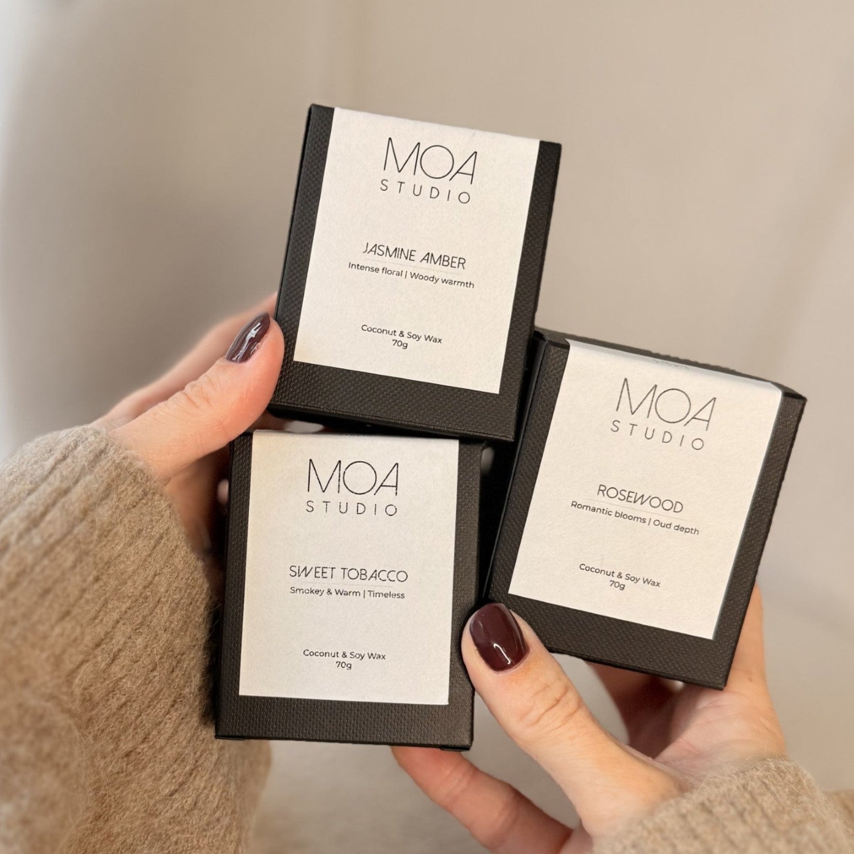 Jasmine Amber Candle 70g